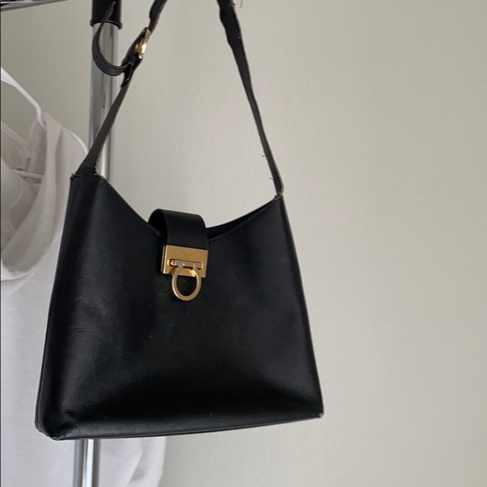 Salvatore Ferragamo Vintage Black Purse